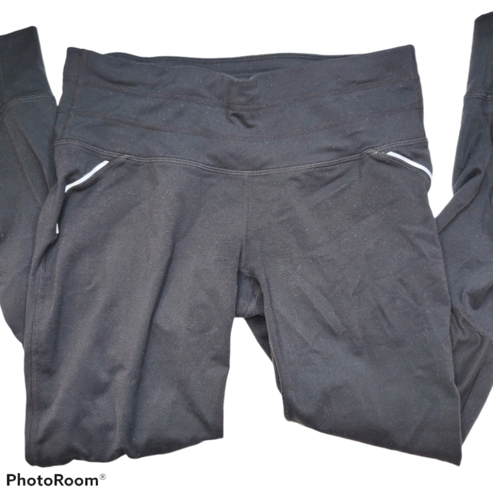 Athleta black leggings women's size small